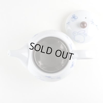 Photo6: Teapot Icchin hana usagi Rabbit