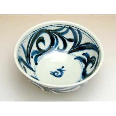 Photo2: Donburi Bowl for Noodles (16.5cm) Modan karakusa