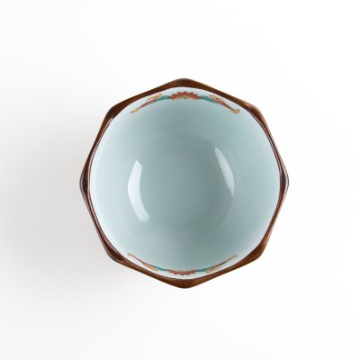 Photo2: Small Bowl Nishiki koimari hanakago (8.3cm/3.3in)