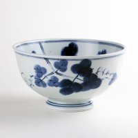 Donburi Bowl for Noodles Aizome tsutae (16.5cm/6.5in)