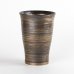 Photo1: Ceramic Beer Glass Fu-jin Gold (1)