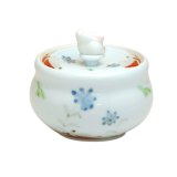 Bowl with Lid Shikisai kobana usagi Rabbit