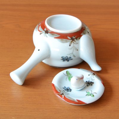 Photo6: Teapot Kyusu Shikisai Kobana Usagi Rabbit