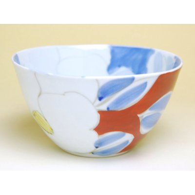 Photo2: Large Bowl (15.2cm) Hanakago