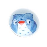 Rice Bowl Yume fukurou Owl (Red)
