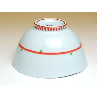 Photo3: Rice Bowl Yume fukurou Owl (Red)