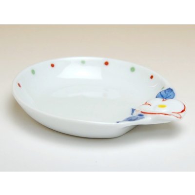 Photo3: Small Plate (11.2cm) Tenten