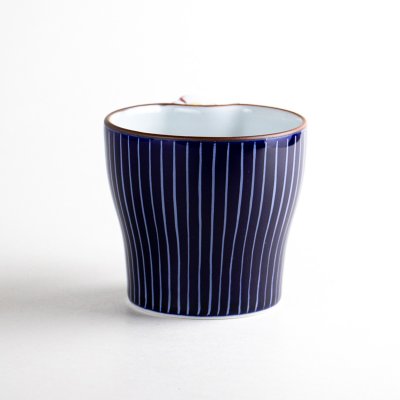 Photo3: Mug Shiraito Blue