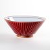 Photo1: Rice Bowl Shira ito (Red) (1)