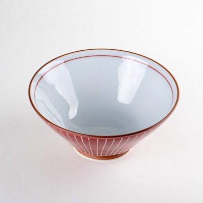 Photo2: Rice Bowl Shira ito (Red)