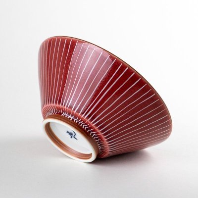 Photo4: Rice Bowl Shira ito (Red)