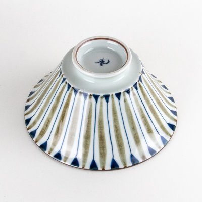 Photo4: Donburi Bowl for Noodles Sen-Tokusa (17.7 cm/7.0 in)