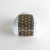 Photo2: Bowl with Lid Rice Ball Shape Onigiri Asanoha (2)