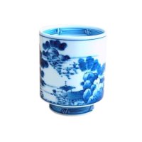 Yunomi Tea Cup for Green Tea Uchi sansui Landscape (Large)