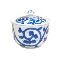 Bowl with Lid Edo karakusa