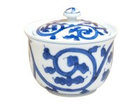 Bowl with Lid Edo karakusa