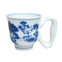 Large handle Mug Sansui