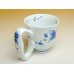 Photo2: Large handle Mug Botan (2)