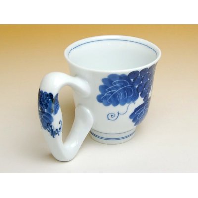 Photo2: Large handle Mug Ai bdou