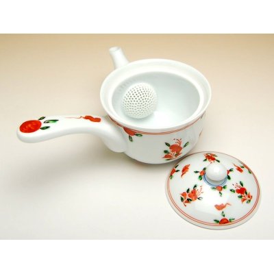 Photo2: Teapot Kyusu Akae manreki hime