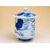 Photo2: Yunomi Tea Cup with Lid for Green Tea Tomi Ryu Dragon (Large) (2)