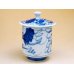 Photo2: Yunomi Tea Cup with Lid for Green Tea Tomi Ryu Dragon (Small) (2)