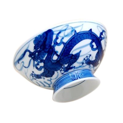 [Made in Japan] Tomi-ryu Dragon (Large) rice bowl