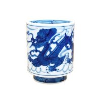 Yunomi Tea Cup for Green Tea Tomi Ryu Dragon (Large)