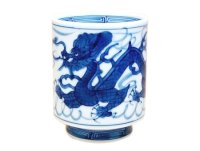 Yunomi Tea Cup for Green Tea Tomi Ryu Dragon (Large)