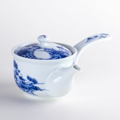 Photo2: Teapot Kyusu Sansui Landscape