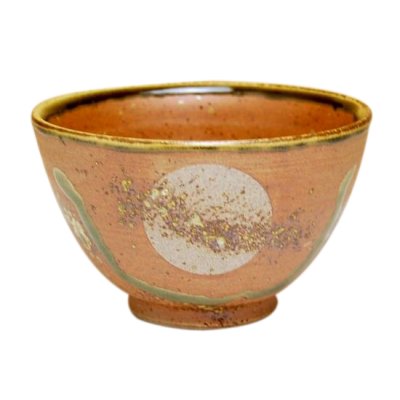 [Made in Japan] Fuku kasumi moon  (Blown) rice bowl