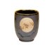 [Made in Japan] Fuku kasumi moon (Black) Japanese green tea cup