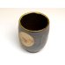 Photo2: Yunomi Tea Cup for Green Tea Fuku kasumi Moon (Black) (2)