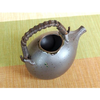 Photo4: Sake set 1 pc Tokkuri bottle and 2 pcs Cups Tsukimi usagi Rabbit