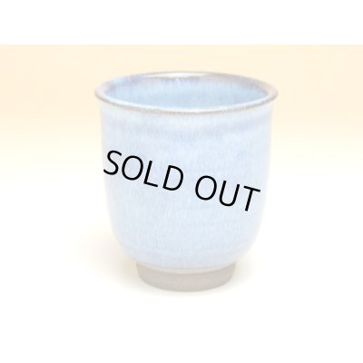 Photo1: Yunomi Tea Cup for Green Tea Yuno Blue