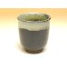 Photo1: Yunomi Tea Cup for Green Tea Yuno Black (1)
