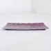 Photo3: Large Plate Tou kiriko Purple (22.3cm/8.8in) (3)