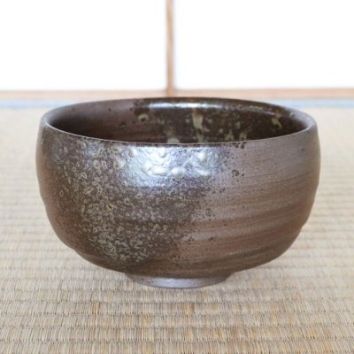 Photo2: Tea Bowl Kurobai in wooden box