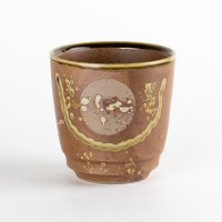 Yunomi Tea Cup (Large) for Green Tea Kasumi Moon Brown