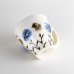 Photo5: Mug Chijire Hana Flower Blue (5)