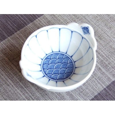 Photo2: Small Bowl (10cm) Kikuwari seikainami
