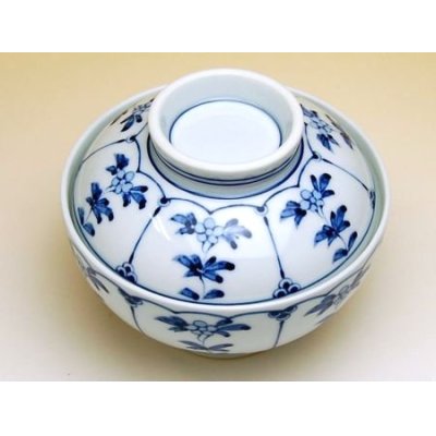 Photo2: CHAWAN-MUSHI Bowl (11.6cm) Wari souka