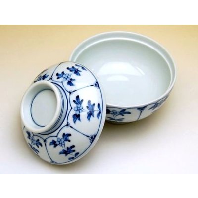 Photo3: CHAWAN-MUSHI Bowl (11.6cm) Wari souka