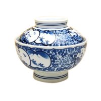 CHAWAN-MUSHI Bowl (11.6cm) Madori sansui