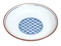 Small Plate (10.3cm) Shippou-mon