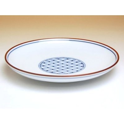 Photo2: Medium Plate (15.3cm) Sippou-mon