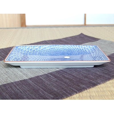 Photo2: Large Plate (23cm) Seikainami