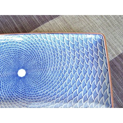 Photo3: Large Plate (23cm) Seikainami