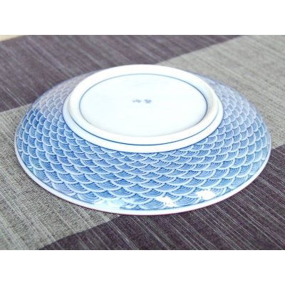 Photo4: Medium Plate (15.2cm) Seikainami