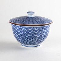 Yunomi Tea Cup for Green Tea Seigaiha